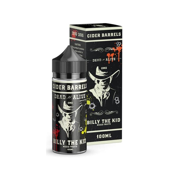 Barriles de sidra de 0 mg y 100 ml, relleno corto (70 VG/30 PG)