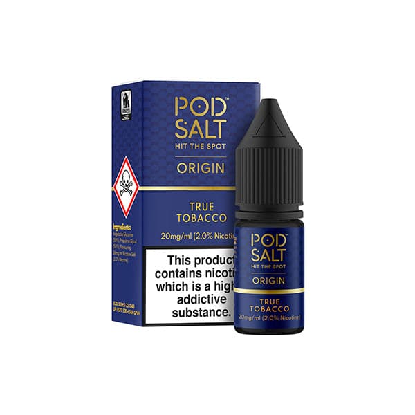 Pod Salt Origins de 11 mg, 10 ml de sal de nicotina (50 VG/50 PG)