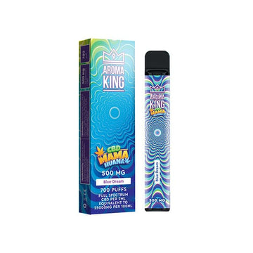 Aroma King Mama Huana 500mg CBD Dispositivo descartável para vaporizar 700 Puffs