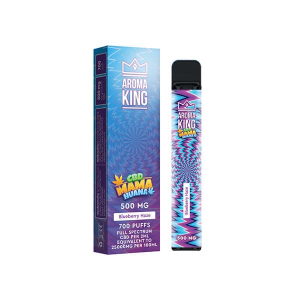 Aroma King Mama Huana 500mg CBD Dispositivo descartável para vaporizar 700 Puffs