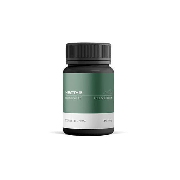 Cápsulas de CBD + CBDa de espectro completo de 300 mg de Nectar - 30 cápsulas