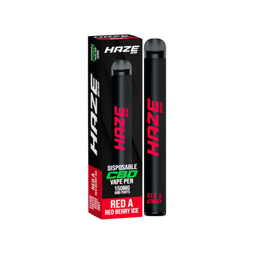 Haze Bar 150mg CBD Dispositivo descartável para vaporizar 600 Puffs