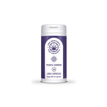 CBD Brothers Purple Edition 480mg CBD/CBDA Cápsulas Veganas - 30 Cápsulas