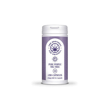 CBD Brothers Pure Purple 750mg CBD Cápsulas Veganas - 30 Cápsulas