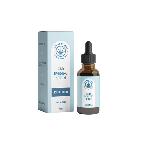 Suero reparador nocturno con CBD de 300 mg de CBD de CBD Brothers - 30 ml