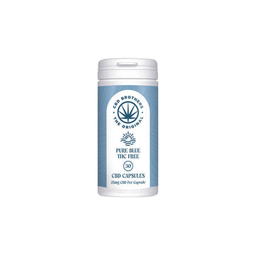 CBD Brothers Pure Blue 750mg CBD Cápsulas Veganas - 30 Cápsulas