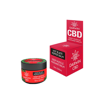 Darwin CBD 500mg Bálsamo de Pimenta Preta Picante - 10ml