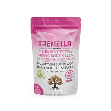 Cápsulas de cogumelo Tremella NTURE 2000mg - 60 cápsulas