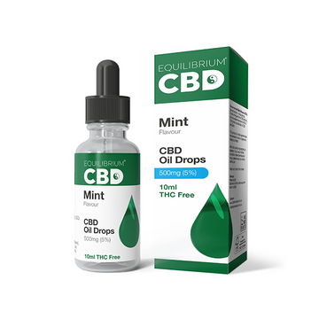 500mg Equilibrium CBD Oil 10ml - Mint Flavour