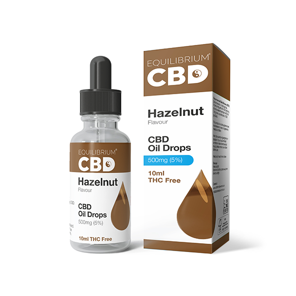Óleo CBD Equilibrium 500mg 10ml - Sabor Avelã
