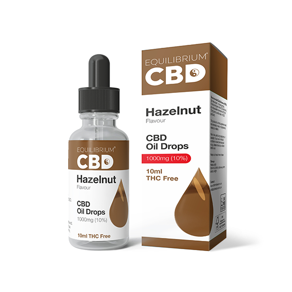 Óleo CBD Equilibrium 1000mg 10ml - Sabor Avelã