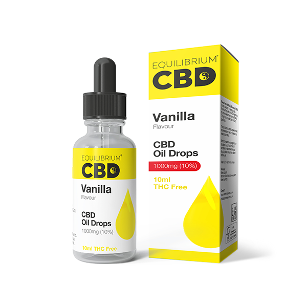 Óleo CBD Equilibrium 1000mg 10ml - Sabor Baunilha