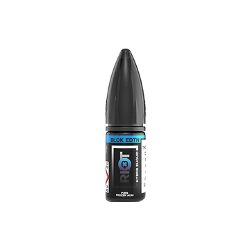 Sales de nicotina Riot Squad Black Edition V2 de 5 mg, 10 ml (50 VG/50 PG)