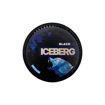 Bolsitas de nicotina Iceberg Black de 20 mg: 20 bolsitas