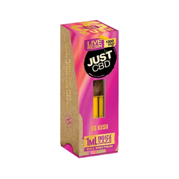 Just CBD Full Spectrum Live Resin 1000mg Cartuchos de assinatura - 1ml