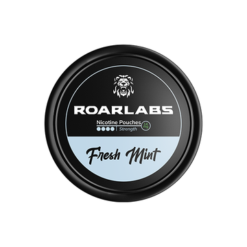 14mg Roar Labs Fresh Mint Nicotine Pouch - 20 bolsas