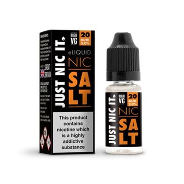 Sal de nicotina Just Nic It de 20 mg, 10 ml (80 VG/20 PG)