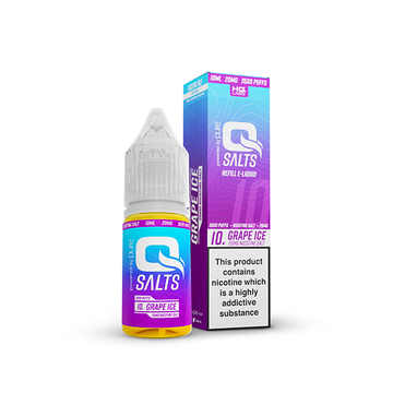 Sales de nicotina Q de 5 mg, 10 ml (50 VG/50 PG)