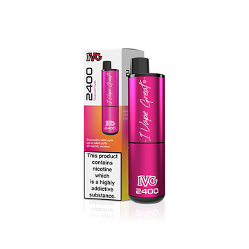 20mg IVG 2400 Vapes descartáveis ​​2400 sopros