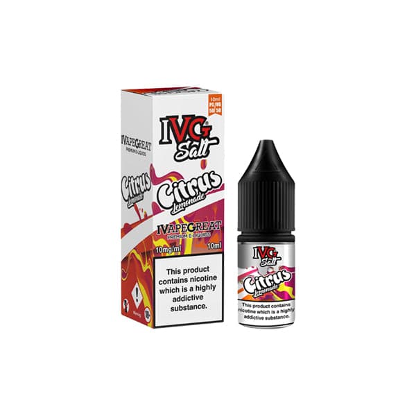 ¡Novedad! Sal de nicotina I VG de 20 mg y 10 ml (50 VG/50 PG)