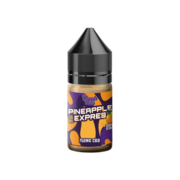 E-líquido con CBD de 750 mg infundido con terpenos Purple Dank, 30 ml (COMPRE 1 Y OBTENGA 1 GRATIS)