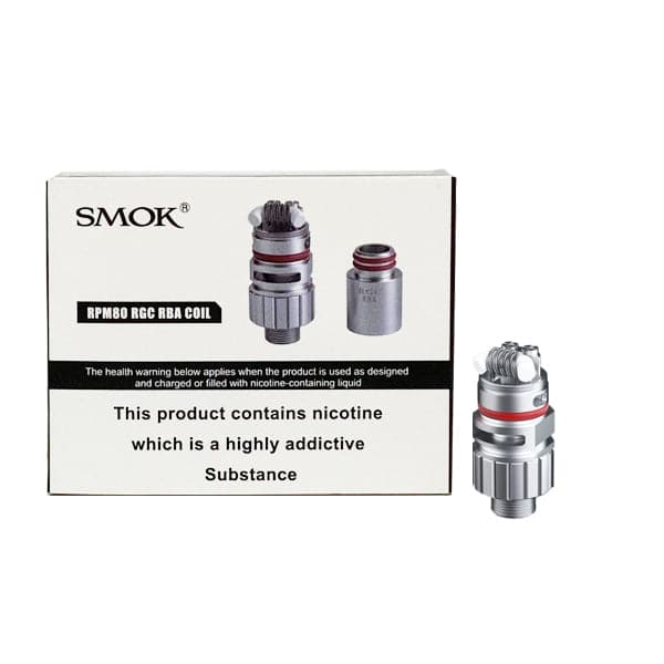 Bobina de repuesto RGC RBA de 0,6 ohmios para Smok RPM80