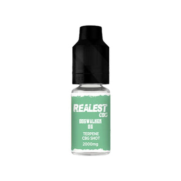 Inyección potenciadora de CBG con infusión de terpenos Realest CBD 2000 mg, 10 ml (COMPRE 1 Y OBTENGA 1 GRATIS)