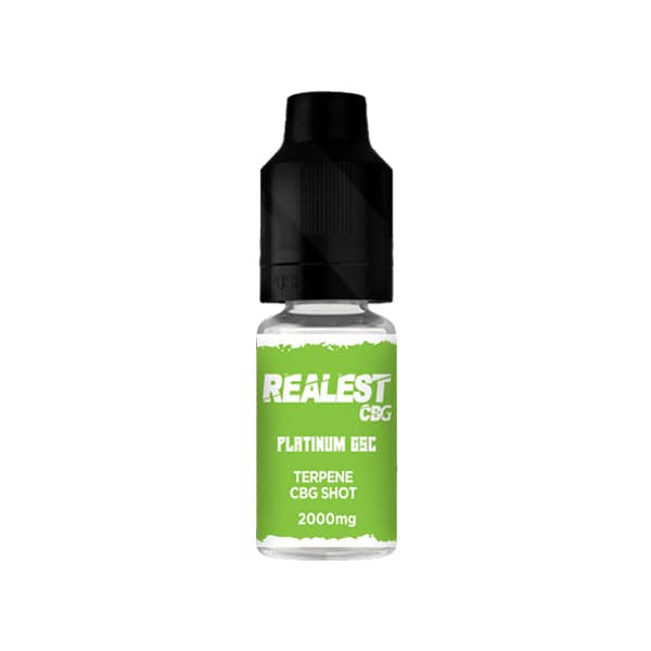 Inyección potenciadora de CBG con infusión de terpenos Realest CBD 2000 mg, 10 ml (COMPRE 1 Y OBTENGA 1 GRATIS)