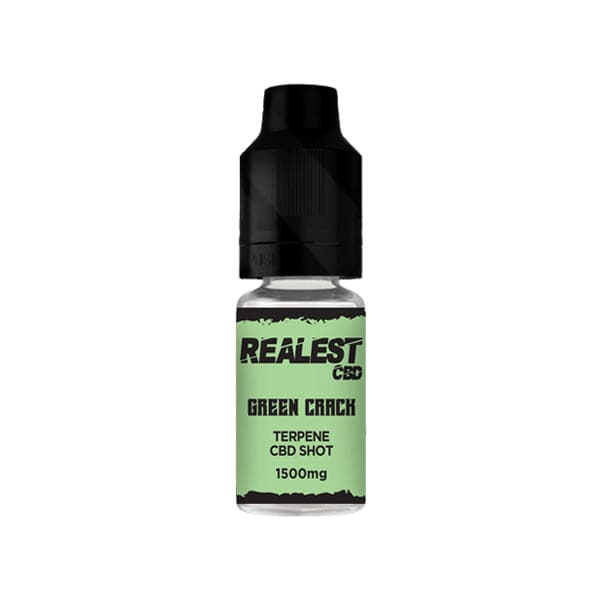 Realest CBD 1500mg Terpene Infused CBD Booster Shot 10ml (COMPRE 1 E GANHE 1 GRÁTIS)