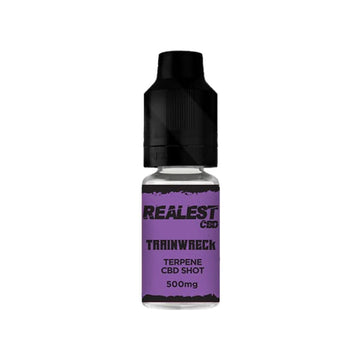 Realest CBD 500mg Terpene Infused CBD Booster Shot 10ml (COMPRE 1 E GANHE 1 GRÁTIS)