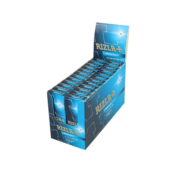 24 pontas de filtro Rizla Polar Blast Extra Slim Crushball