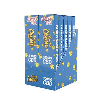 SPLYFT BAR 300mg CBD de espectro total Vape descartável - 12 sabores