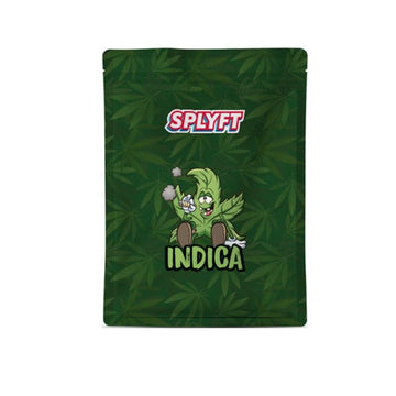 Bolsa con cierre de Mylar original SPLYFT de 3,5 g, Indica (COMPRE 1 Y LLEVE 1 GRATIS)