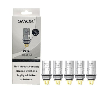 Bobina de repuesto Smok G16 DC de 0,6 ohmios