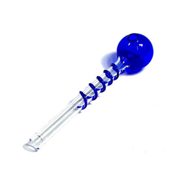 12 pipas de vidrio para fumar con forma de piruleta - WG-002