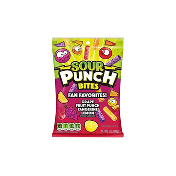 Bolsas para compartir de USA Sour Punch Bites (142 g)