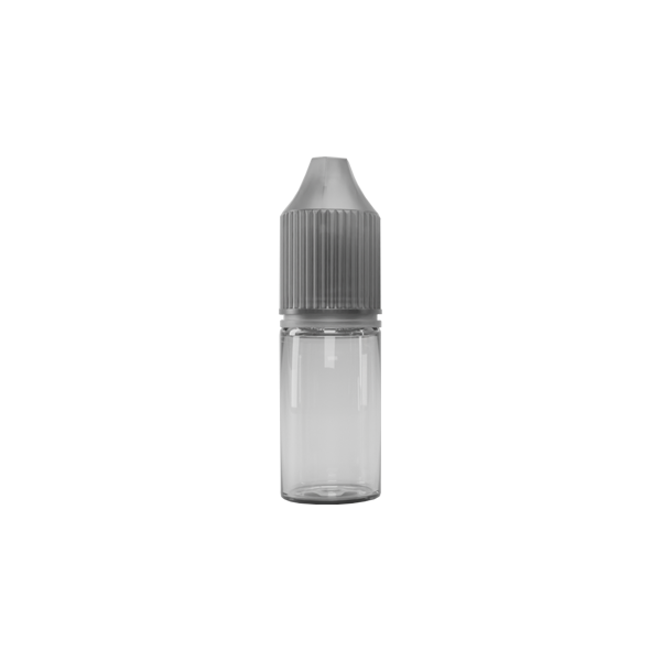 Botella vacía de relleno corto Torpedo de 10 ml