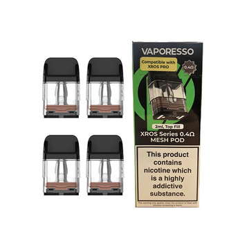 Cápsulas de repuesto Vaporesso XROS (0,6 Ω/0,8 Ω/1,0 Ω/1,2 Ω) 2 ml