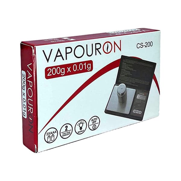 Báscula digital Vapouron serie CS de 0,01 g a 200 g (CS-200)