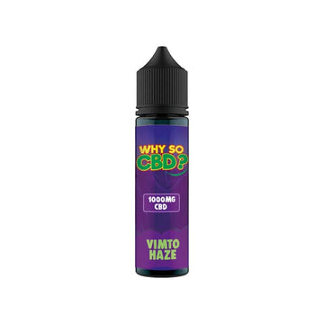 ¿Por qué tanto CBD? E-líquido CBD de espectro completo de 1000 mg 60 ml