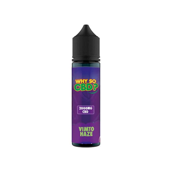 ¿Por qué tanto CBD? E-líquido CBD de espectro completo de 2000 mg, 60 ml