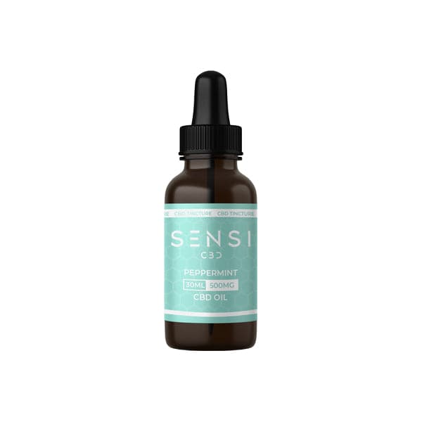Tintura de aceite de amplio espectro con CBD Sensi CBD 500 mg, 30 ml (COMPRE 1 Y OBTENGA 1 GRATIS)