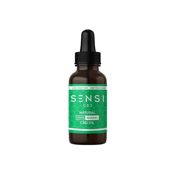 Tintura de aceite de CBD Sensi CBD 1500 mg 30 ml (COMPRE 1 Y OBTENGA 1 GRATIS)