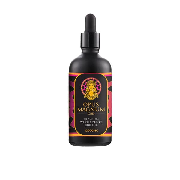 Aceite de CBD de alta potencia Opus Magnum 12000 mg 50 ml (COMPRE 1 Y OBTENGA 1 GRATIS)