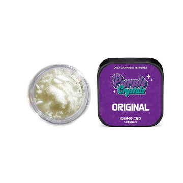 Cristais roxos da Purple Dank 1000mg CBD Crystals - Terpsolato original (COMPRE 1 E GANHE 1 GRÁTIS)