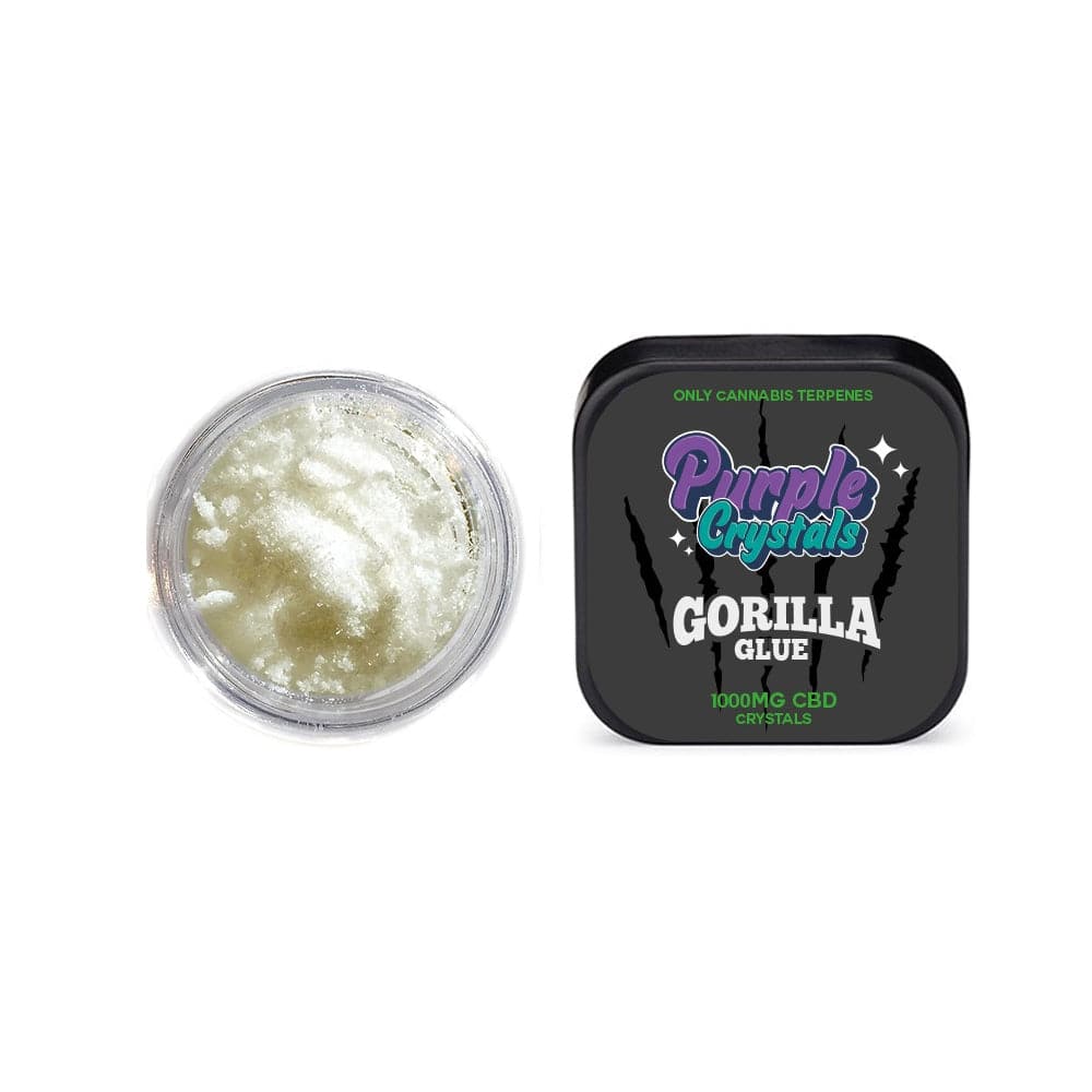 Cristales morados de Purple Dank, cristales de CBD de 1000 mg - Gorilla Glue (COMPRE 1 Y LLEVE 1 GRATIS)