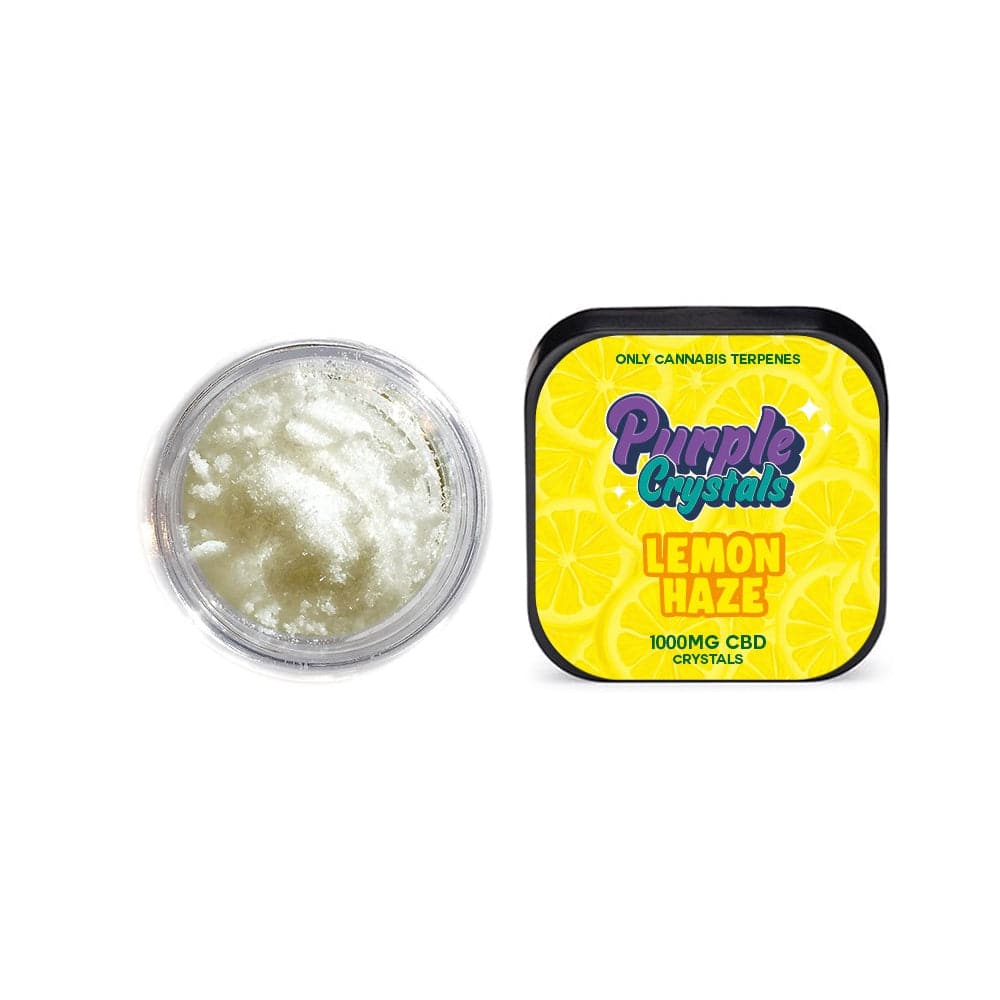 Cristales morados de Purple Dank, cristales de CBD de 1000 mg, Lemon Haze (COMPRE 1 Y LLEVE 1 GRATIS)