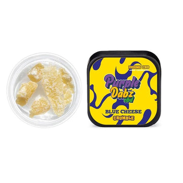 Purple Dabz da Purple Dank 1000mg CBD Crumble - Queijo Azul (COMPRE 1 E GANHE 1 GRÁTIS)