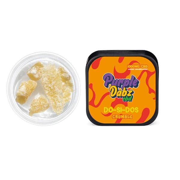 Crumble de CBD de 1000 mg Purple Dabz de Purple Dank - DO-SI-DOS (COMPRE 1 Y OBTENGA 1 GRATIS)