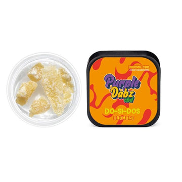 Purple Dabz da Purple Dank 1000mg CBD Crumble - DO-SI-DOS (COMPRE 1 E GANHE 1 GRÁTIS)